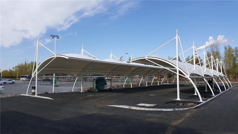Tensile Car Parking Structure